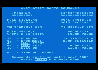 Andy atari screenshot