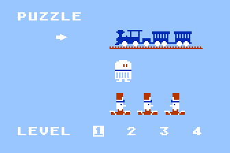 Animated Puzzle atari screenshot