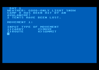 Annapurna atari screenshot