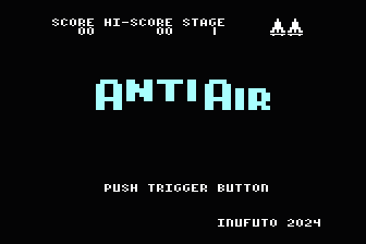 AntiAir atari screenshot