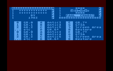 Antic magazine disk September 1984, Vol.3, No.5 atari screenshot