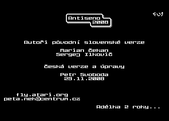 Antiseno 2008 atari screenshot
