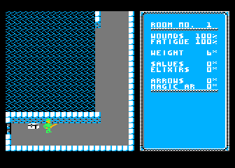 Temple of Apshai Trilogy (The) atari screenshot