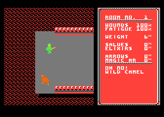 Temple of Apshai Trilogy (The) atari screenshot