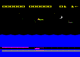 Aquatron atari screenshot