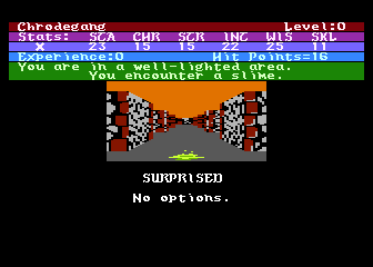 Alternate Reality - The Dungeon atari screenshot