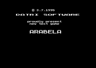 Arabela atari screenshot
