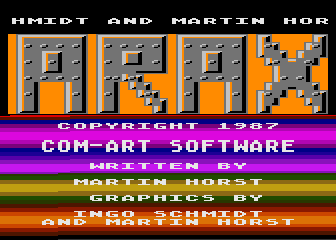 Arax atari screenshot