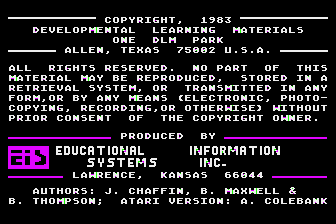 Arcademic Skill Builders - Demolition Division atari screenshot