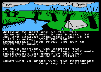 Archers (The) atari screenshot