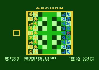Archon atari screenshot