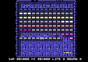 Arkanoid atari screenshot