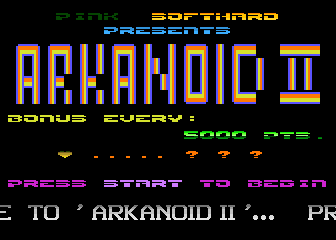 Arkanoid II — screenshot 1