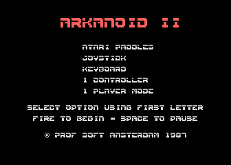 Arkanoid II