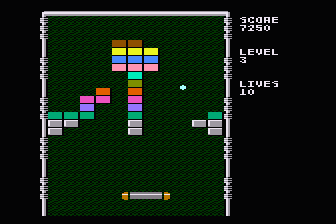 Arkanoid atari screenshot
