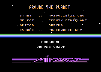 Around the Planet atari screenshot