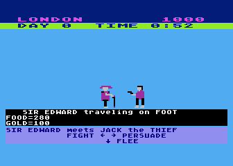 Around the World atari screenshot