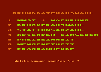 Artikelverwaltung atari screenshot