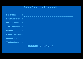 Artikelverwaltung atari screenshot