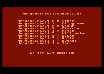 Artikelverwaltung atari screenshot