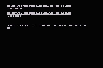 Artillery atari screenshot