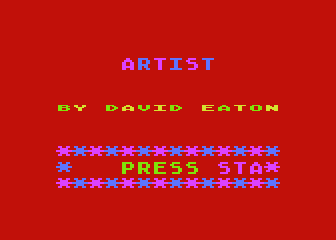 Künstler atari screenshot