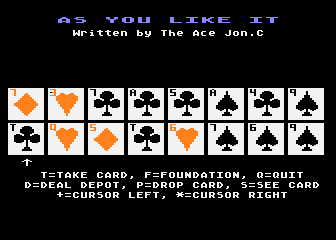 As You Like It atari screenshot