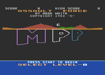 Assault Force 3-D atari screenshot
