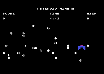 Asteroid Miners atari screenshot