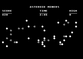 Asteroid Miners atari screenshot