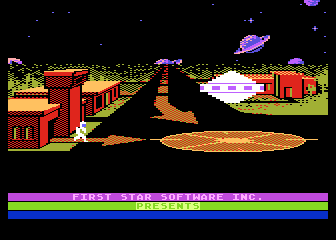 Astro Chase atari screenshot