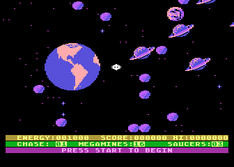 Astro Chase atari screenshot