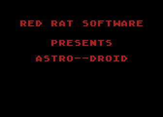 Astro-Droid atari screenshot