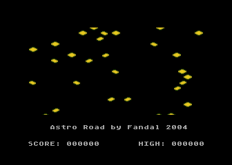 Astro Road atari screenshot