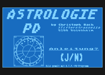 Astrologie atari screenshot