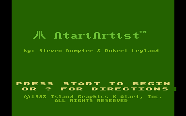 AtariArtist — screenshot 1