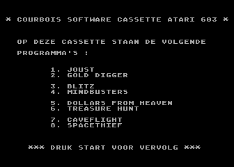 Atari Cassette 603 — screenshot 1