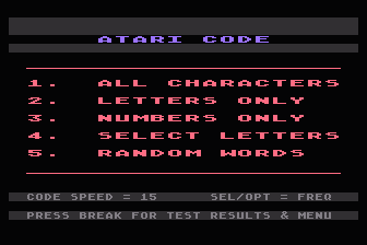 Atari Code atari screenshot