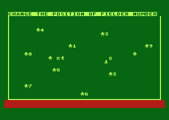 Atari Cricket atari screenshot