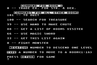 Atari Dungeon atari screenshot