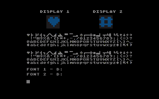 Atari Font Editor atari screenshot