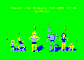 Atari Olympics atari screenshot