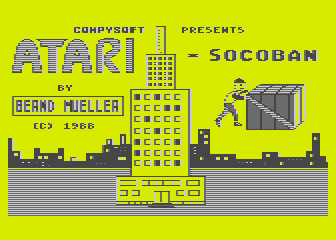 Atari-Socoban atari screenshot