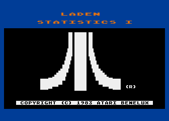 Atari Statistieken — screenshot 1
