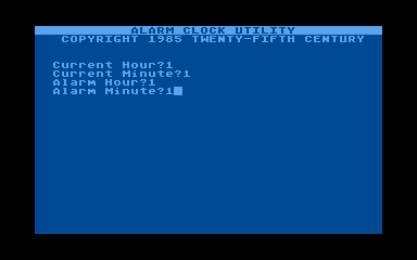 Atari Timepieces atari screenshot