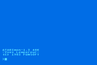 ATARImon atari screenshot