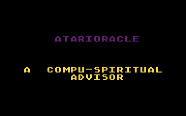 AtariOracle atari screenshot