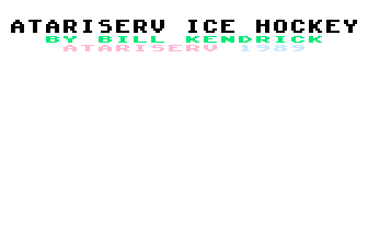 AtariServ Ice Hockey — screenshot 1