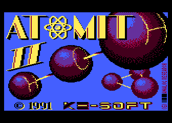 Atomit II atari screenshot