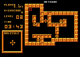 Atomix Plus atari screenshot